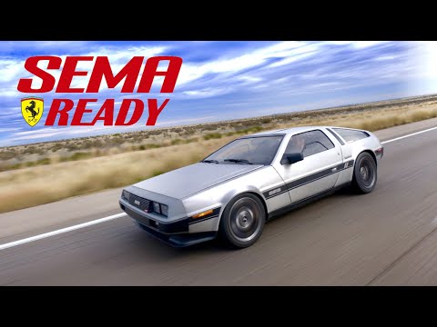Ferrari-Powered DeLorean is Ready to Conquer SEMA