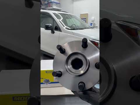 Changing out the 2018 Subaru Forester rear wheel bearing due to premature failure. Moog unboxing