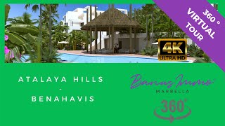 Atalaya Hills, Benahavis, Quick 360º VR Walking Tour in UHD
