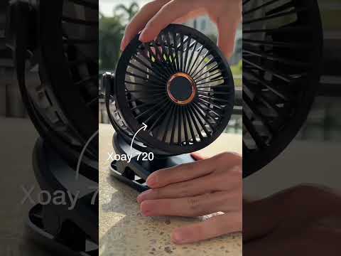 Quạt Mini Cầm Tay Tanaka S16 Có thể Kẹp Bàn Dung lượng Pin 2400mAh hoạt động đến 8 Giờ