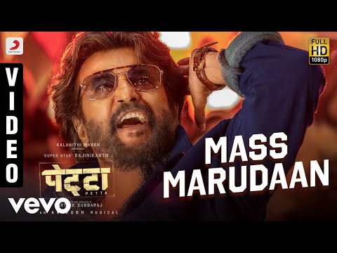 Mass Marudaan Full Video - Petta (Hindi)|Rajnikanth, Simran|Anirudh Ravichander|Mano