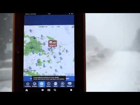 The Weather Channel for Android - Tablet demo