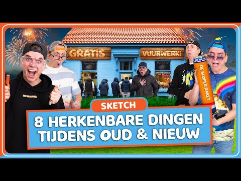 8 HERKENBARE DINGEN BIJ OUD & NIEUW! - Addo & Nick Comedy Sketch