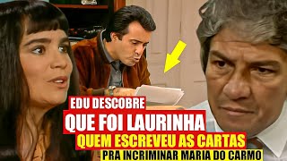 RAINHA DA SUCATA - Um detalhe nas CARTAS PROVA inocência de Maria do Carmo!