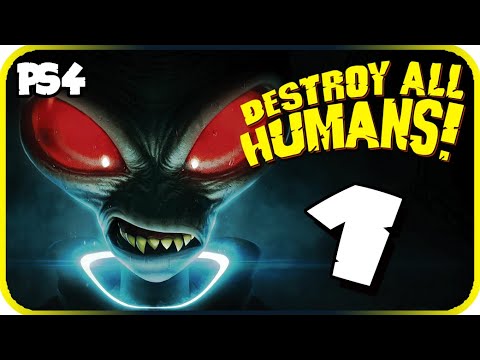 Destroy All Humans! Remake Walkthrough Part 1 (PS4, XB1) No Commentary