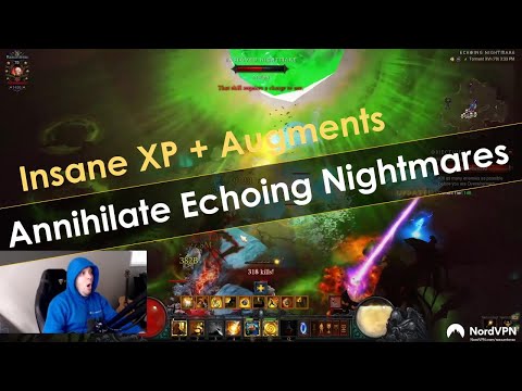 How to Crush Echoing Nightmares Every Time (Insane XP + Augments)