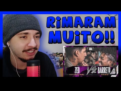 (MEU DEUS DO CÉU 😱😱🔥🔥) BARRETO (SP) X ZED - GRANDE FINAL - BATALHA DO COLISEU | REACT BAUEB