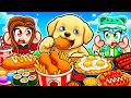 I Became A DOG In Roblox ASMR MUKBANG