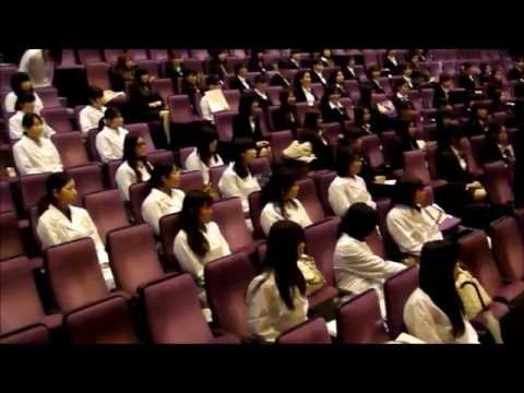 白衣授与式 （ホワイトコートセレモニー）2012-03-23 【同志社女子大学】.