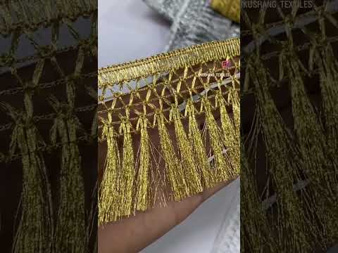 Polyester metallic mix fancy blouse multi meera dori, packag...