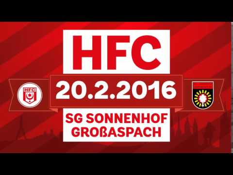 Spielankündigung Hallescher FC - SG Sonnenhof Großaspach