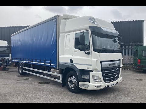 DAF CF 260 18 T CURTAIN SIDE TUCKAWAY TAILLIFT - FJ18NWL