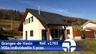 preview picture of video 'Villa individuelle à Granges-de-Vesin / FR'
