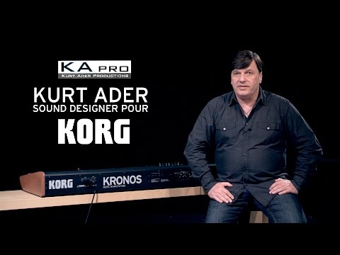 KORG : Le Sound Designer Kurt ADER et son KRONOS (vidéo de la boite noire)