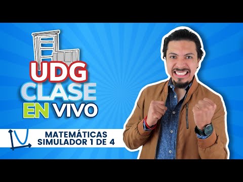 Simulador PAA Guía UDG | Matemáticas | Preguntas 1 - 10