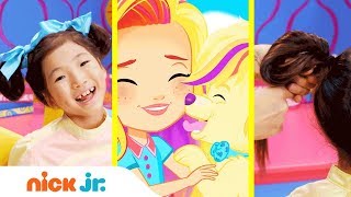 How to Make Puppy Ears 🐶 Style Files Hair Tutorial  | Sunny Day | Nick Jr.