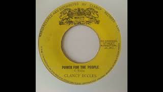 Clancy Eccles - Power For The People - Majestic Records 7inch 1971