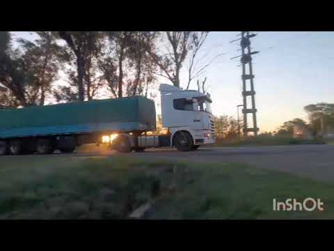 Camiones en RP158 , San Francisco , Cordoba . video 39 . SUSCRIBITE !!