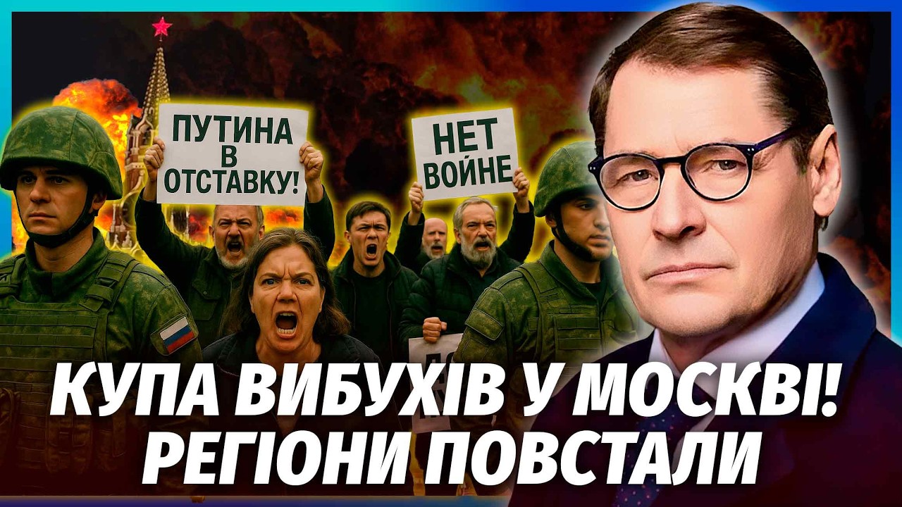 🔴ЖИРНОВ: Почалося! БІЙНЯ В МОСКВІ. Регіони ОГОЛОСИЛИ ВІЙНУ. Путіна ЕВАКУЮЮТ?