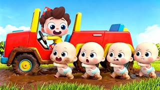 Ten in the Mud Song 2 | Learn Numbers for Preschoolers | Preschool Songs | BabyBus