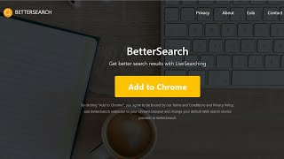 Get rid of Better Search (Google Chrome)