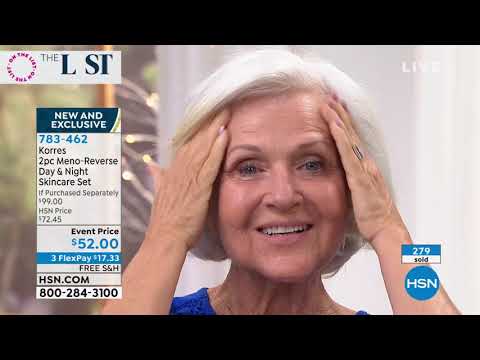 Korres 2piece MenoReverse Day   Night Skincare Set
