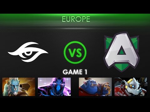 Team Secret vs Alliance Game 1 - Kiev Major Europe Qualifier: Playoffs - @ODPixel @MerliniDota