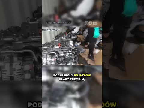 Policjanci z Kłodzka znaleźli setki części z luksusowych aut w kontenerach