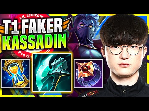 FAKER BRINGS BACK HIS ICONIC KASSADIN! - T1 Faker Plays Kassadin Mid vs Galio! | Preseason 11