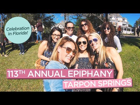 Celebrating the 113th Annual Epiphany in Tarpon Springs, Florida