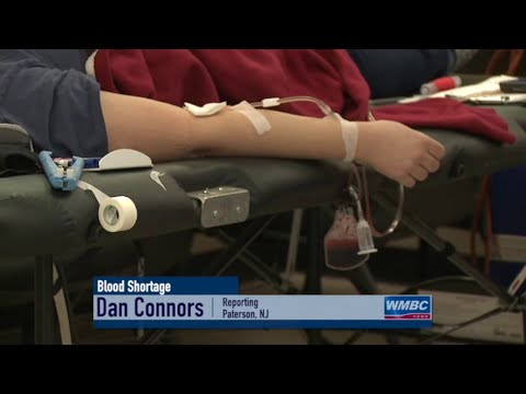NJ Paterson Blood Shortage
