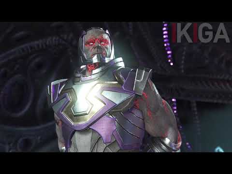 DARKSEID VS STARFIRE TEEN TITANS ALL DIALOGUES QUOTE INJUSTICE 2 2020