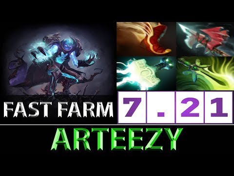 Arteezy [Arc Warden] Fast Farm 897 GPM New Patch ► Dota 2 7.21