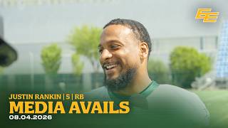 When Somebody Goes Down, The Next Man Up is Ready To Go | RB Justin Rankin | 08.04.26