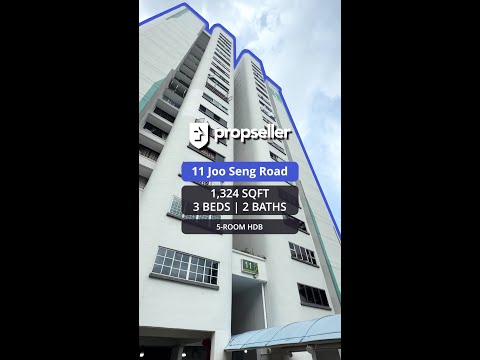 11 Joo Seng Road, 11 Joo Seng Road, 3 Bedrooms, 1,324 sqft, HDB Flat For Sale, by Florence Ho, 500153164 - PropertyGuru.com.sg
