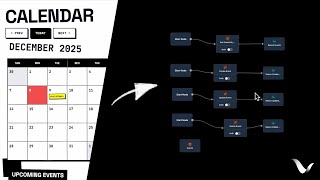 Create a calendar app with VibeFlow