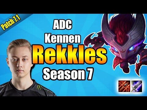How to play Kennen ADC like Rekkles - Beginner Guide !