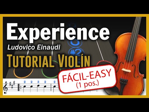 Experience (básico) | Ludovico Einaudi | Violín Play Along 🎻