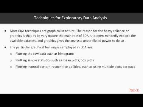 Modeling and Visualization of Data in Pandas Visual Exploratory Data Analysis| packtpub com