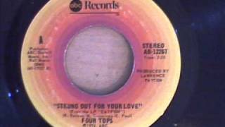 FOUR TOPS - STRUNG OUT FOR YOUR LOVE