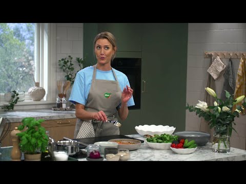 Kökets middag: Bbq-kycklingsallad med honungsdressing - Köket