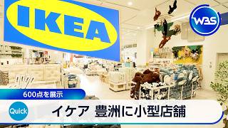 イケア 豊洲に小型店舗 600点を展示【WBS】