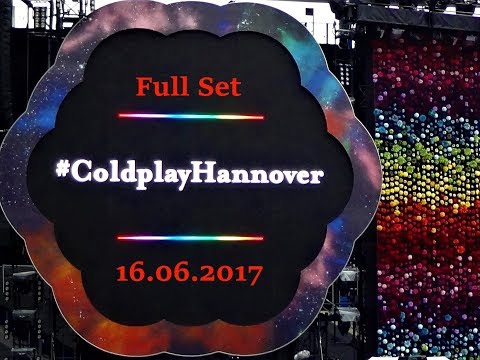 COLDPLAY Live @ A Head Full of Dreams Tour - Full concert - Hannover, 16.06.2017