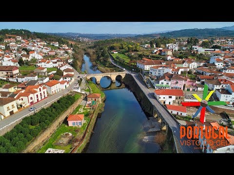 Coja aerial view 🏡 Arganil - 4K UHD