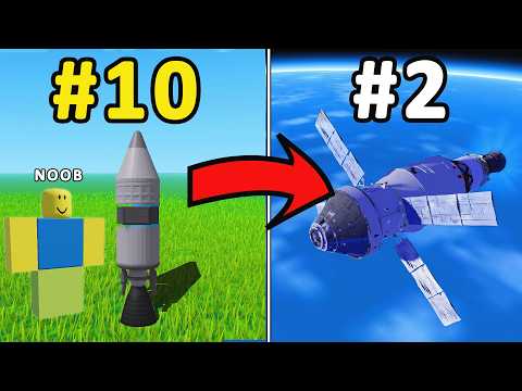 I Played The Top 10 SPACE SIMULATORS on ROBLOX!