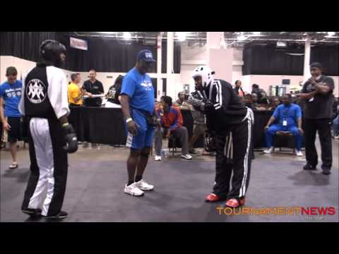 Peter Davenport vs Marcel Lazenby at North American International Karate Championship 2012