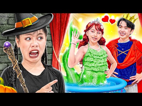 Don't Feel Jealous, Baby Doll! Let's Perform The Play Mermaid Together - Stories About Baby Doll