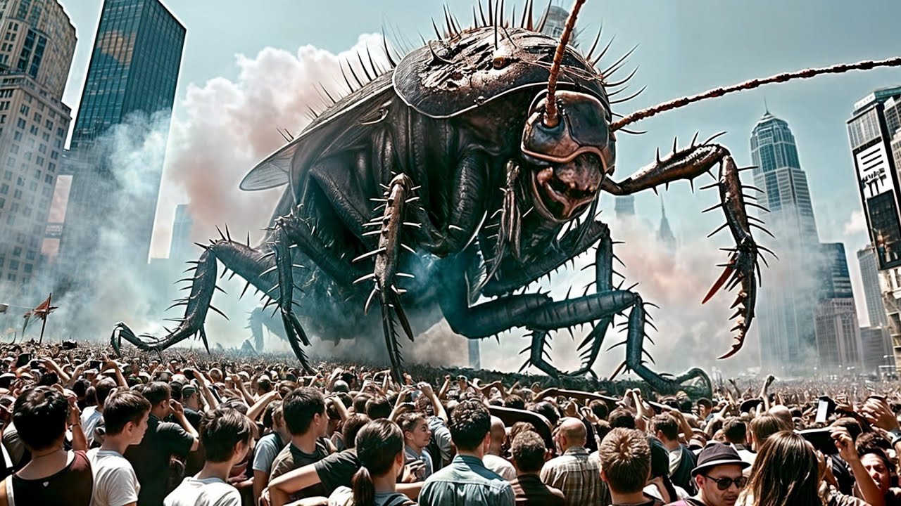 In 2077, A Wrong Experiment Makes Cockroaches 100x Bigger