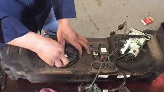 Replacing a def heater assy