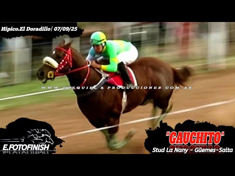 1°GAUCHITO vs 2°BENDECIDA Club Hipico El Doradillo-Las Lajitas-Salta Domingo 7 de Sep 2025